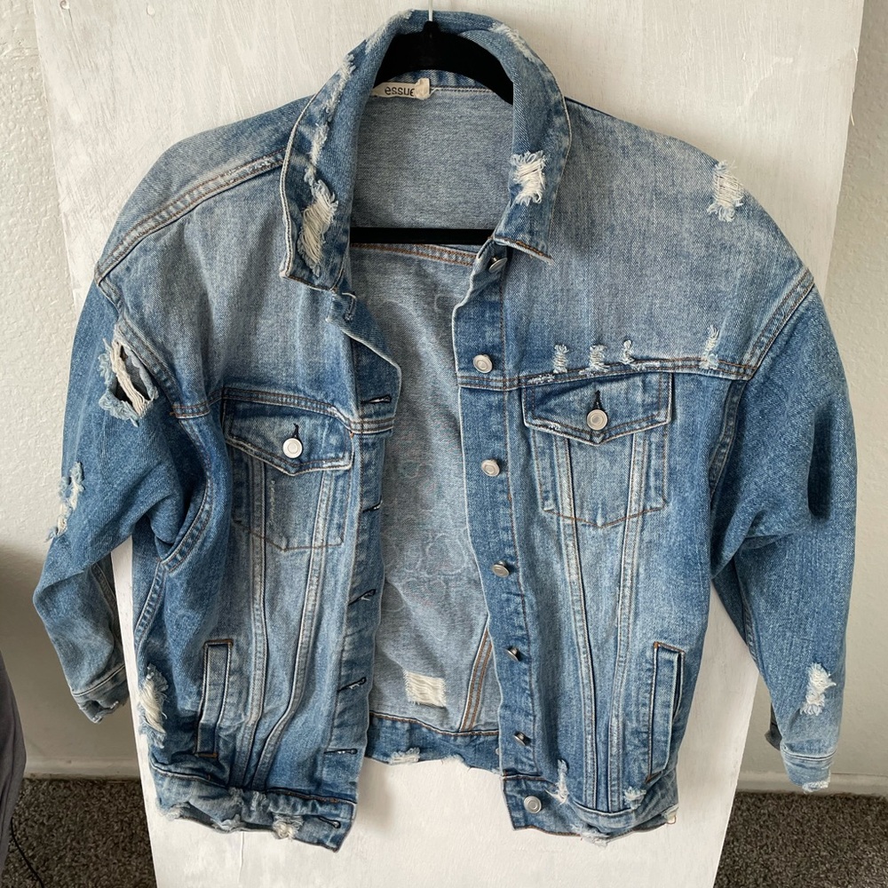 Oversized Jean Jacket - image 1